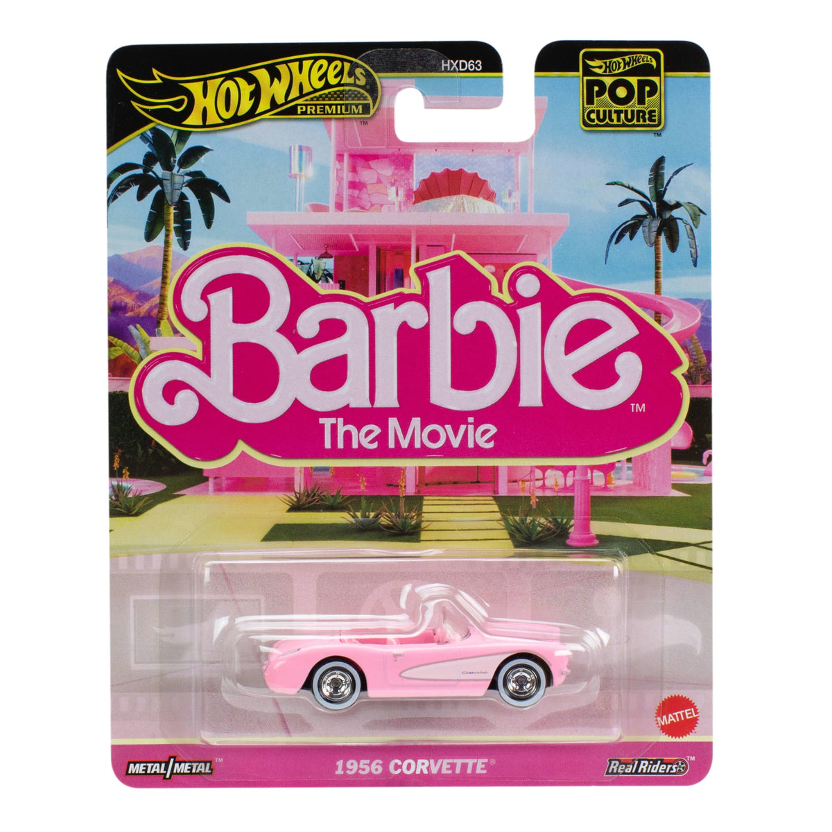 Hot Wheels Collector Veículo de Brinquedo Barbie Filme Corvette