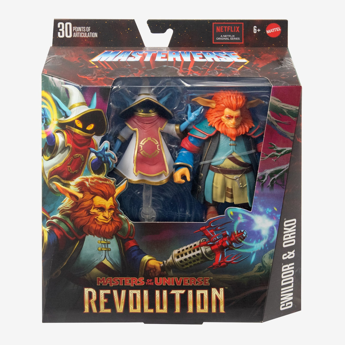 Masters Of The Universe Masterverse Gwildor & Orko Action Figure Toys