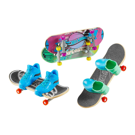 Hot Wheels Skate Tony Hawk Fingerboards & Skate Shoes Multipack
