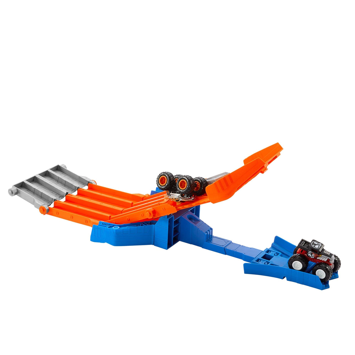 Hot Wheels Monster Trucks Pista de Juguete Carrera de Destrucción