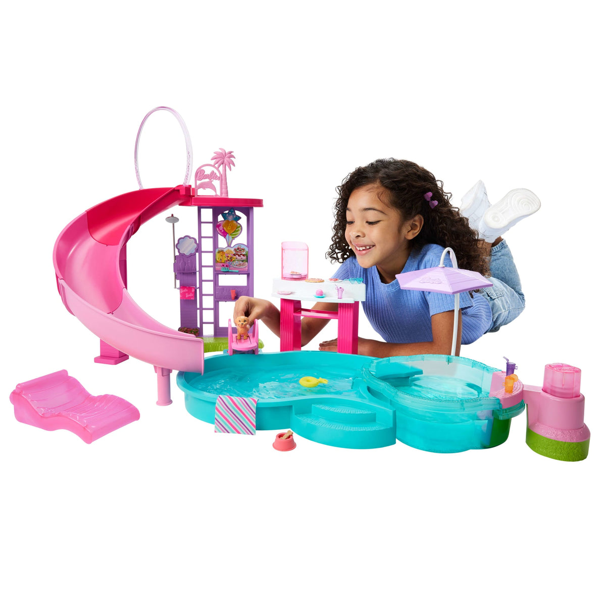 Barbie Set de Juego Piscina de los Sueños