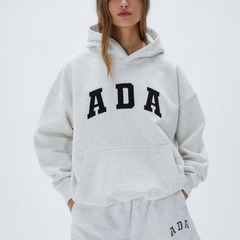Xmsli | Unisex Loose Cotton Hooded Sweatshirt - Trendy European & American Fitness Brand, Spring & Autumn Jacket
