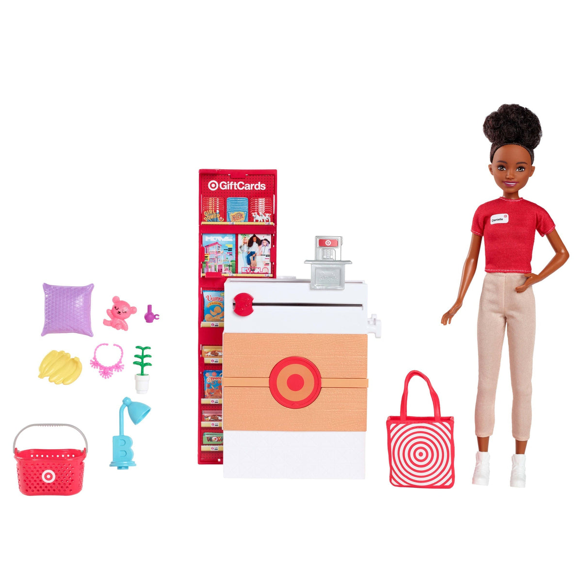 Barbie Toys, Skipper Doll And Target First Jobs Set With Checkout Stand And Accessories