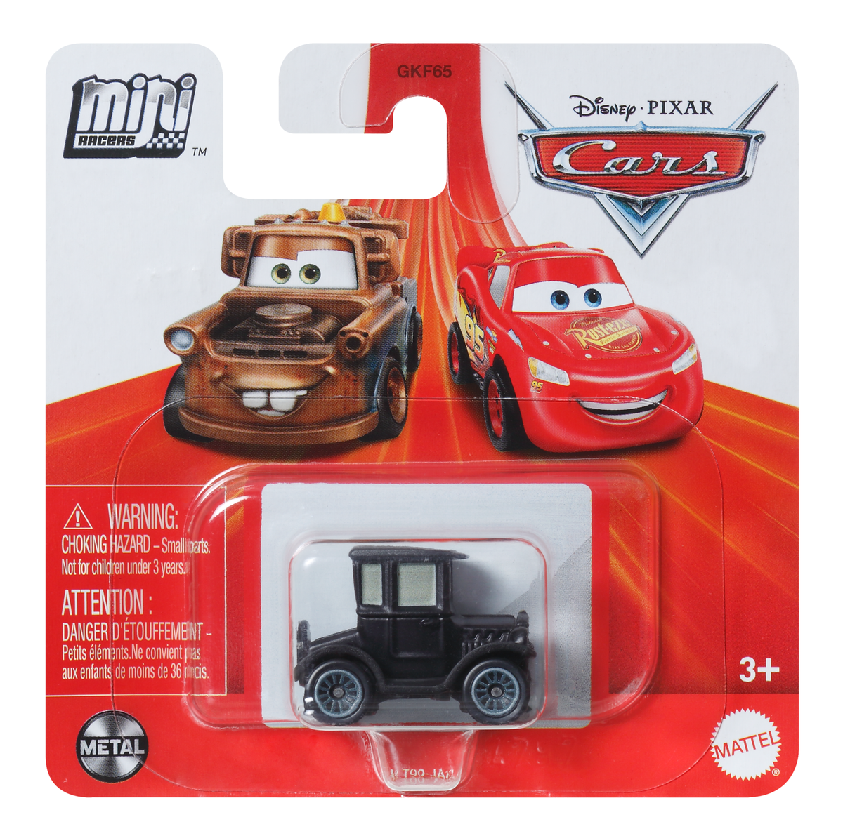 Cars de Disney y Pixar Minis Corredores Vehículo de Juguete Mini Lizzie