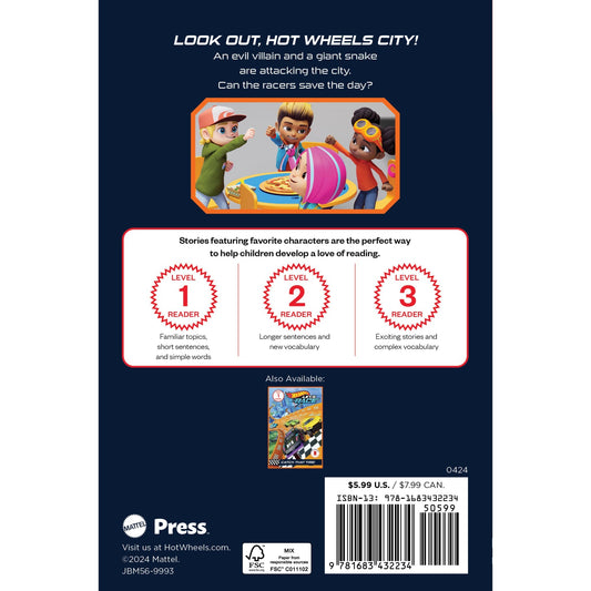 Hot Wheels Let's Race: Snake Attack (Level 2) (Ages 3 - 7)