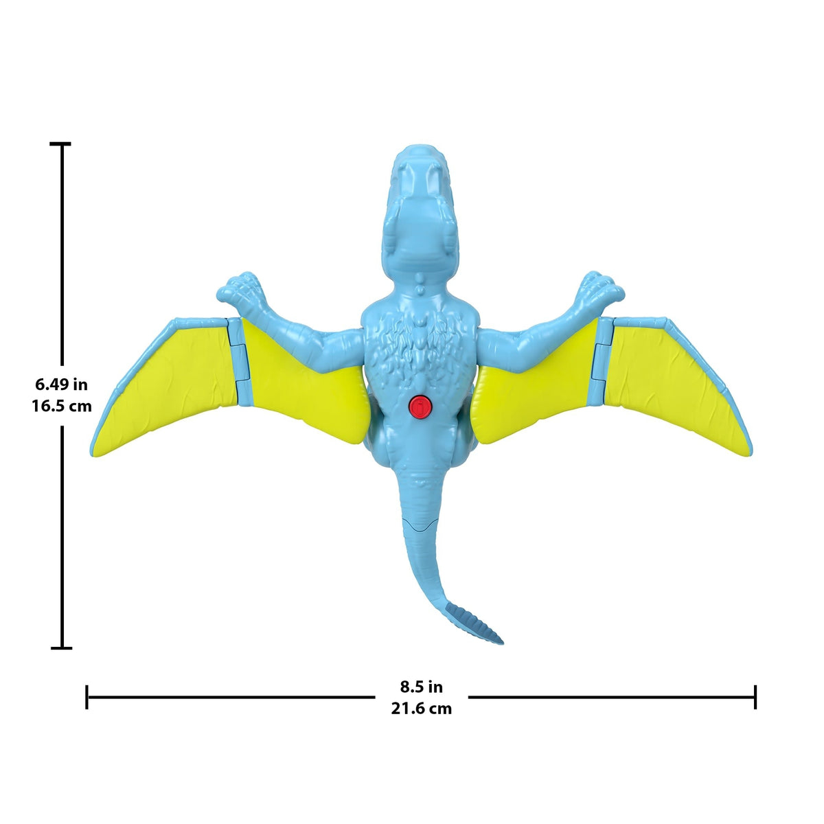 Fisher-Price Imaginext Jurassic World Rebirth Dimorphodon Dinosaur Action Figure With Wing Motion