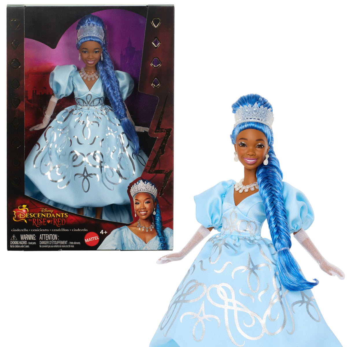 Disney descendants: The Rise Of Red  Poupée Mode  Reine Cendrillon