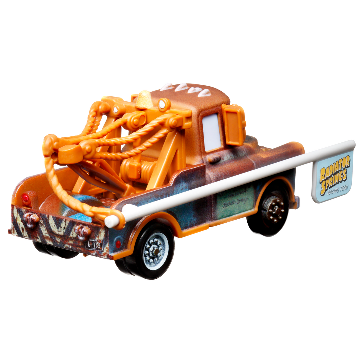 Carros da Disney e Pixar Diecast Veículo de Brinquedo Mate com Pôster