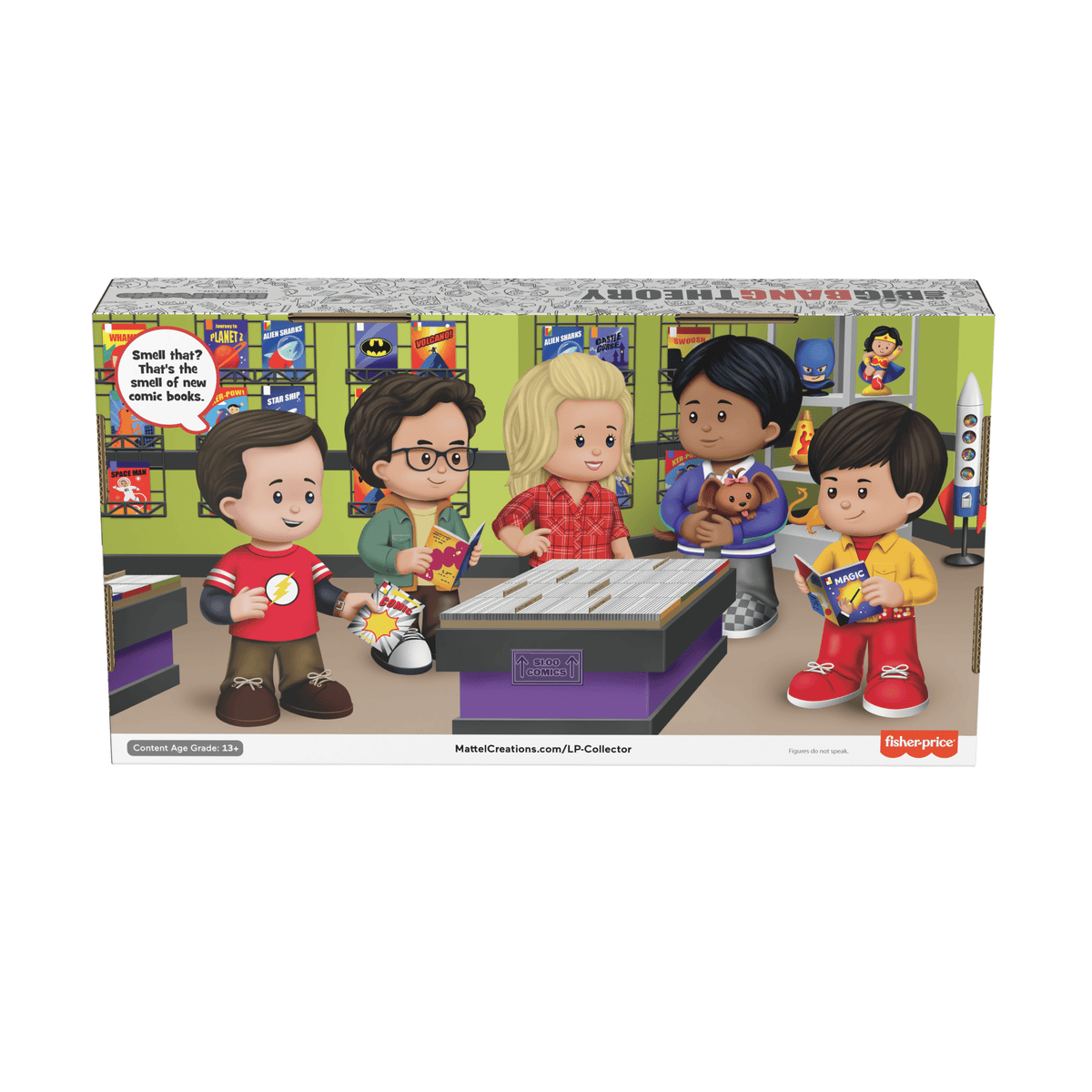 Little People Collector  Coffret  The Big Bang Theory, 5 Figurines