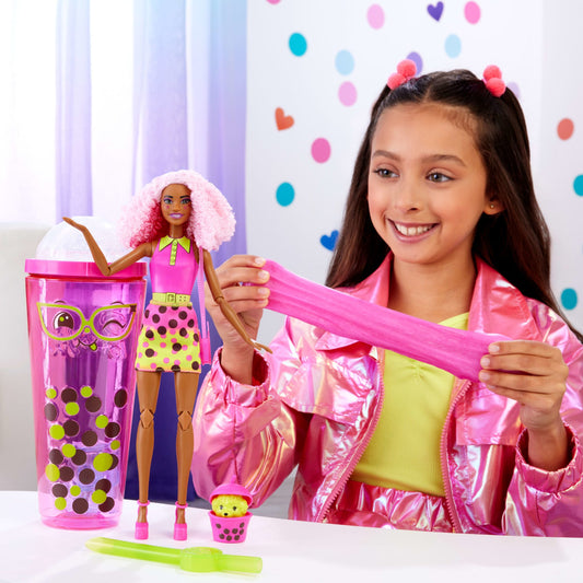 Barbie Pop Reveal Bubble Tea Series Fashion Doll & Accessories Set With 8 Surprises