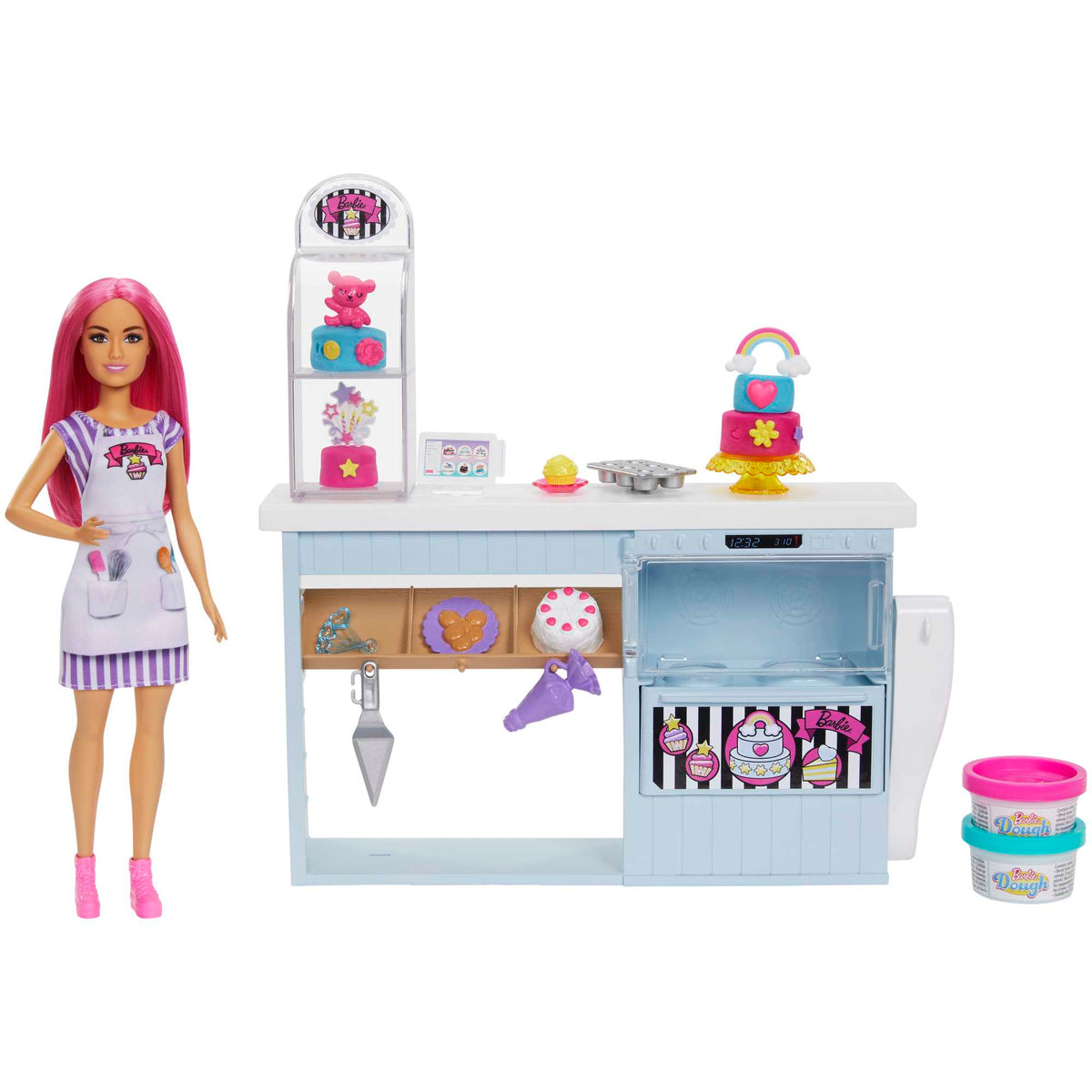 Barbie Profissões Conjunto de Brinquedo Confeitaria para Decorar