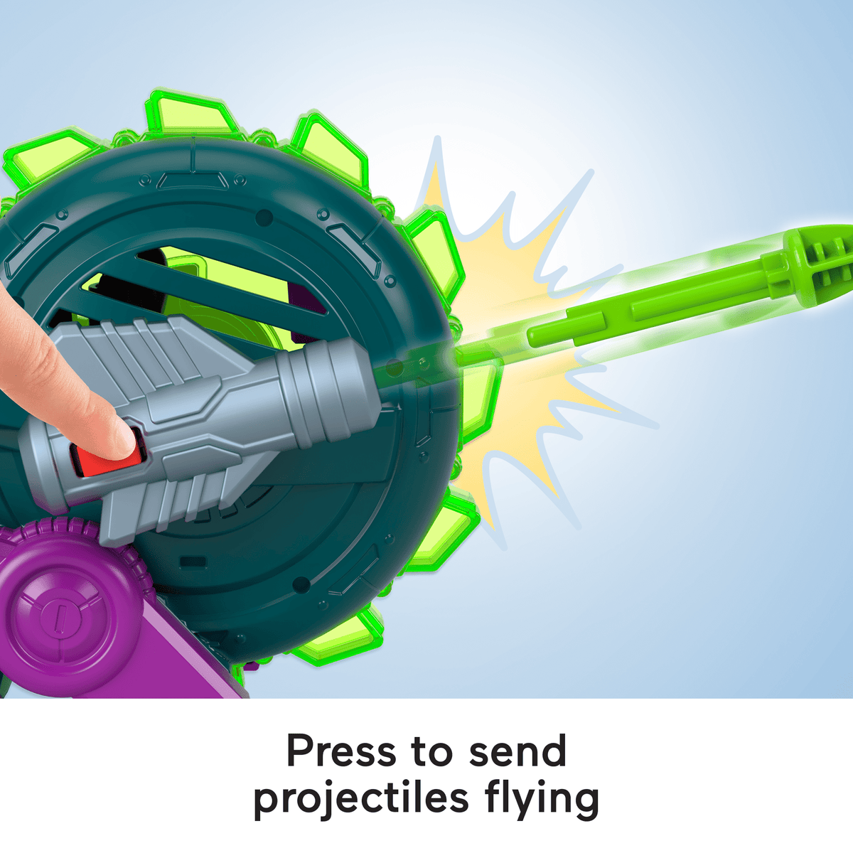 Imaginext DC Super Friends Lex Luthor Spinning Saw Vehicle & Figure Set For Preschool Kids
