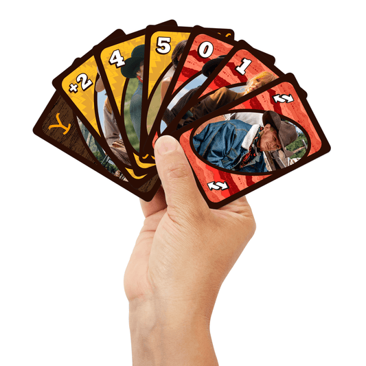 UNO Yellowstone Card Game For Kids, Adults & Family Night With Deck Inspired By The TV Show
