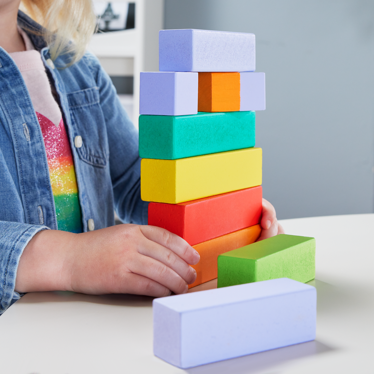 Fisher-Price Juguete para Bebés Pirámide de Bloques de Madera