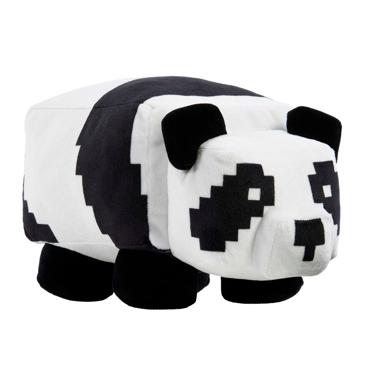 Minecraft Basic Panda Plush, Video-Game Character Soft Doll, Collectible Toy
