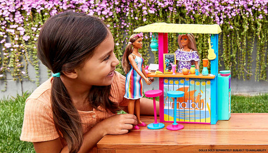 Barbie Loves The Ocean Beach Shack Playset, Made From Recycled Plastics