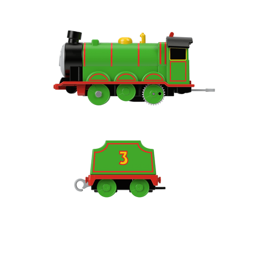 Thomas & Friends Henry Motorized Toy Train Engine With Tender For Preschool Kids